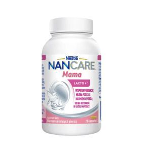 NanCare Lacto+, kaps.,dla mam karmiacych piersia, 28 szt