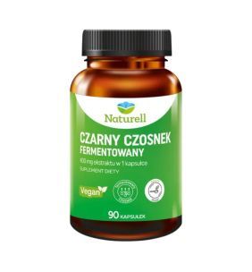 Naturell Czarny Czosnek Fermentowany, kaps.,90 szt