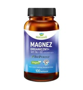 Naturell Magnez Organiczny+, kaps.,100 szt