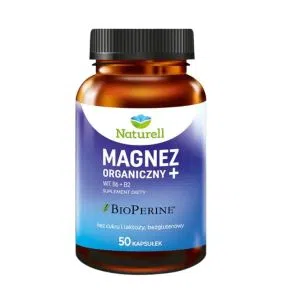 Naturell Magnez Organiczny+, kaps., 50 szt