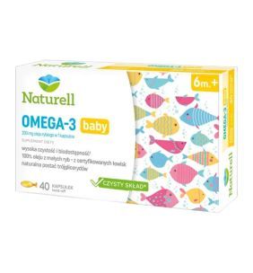 Naturell Omega 3 baby, kaps., 40 szt