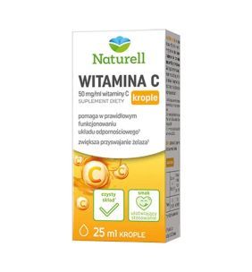 Naturell Witamina C, krople, 25 ml