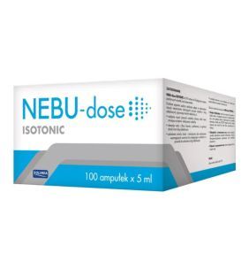 Nebu-Dose Isotonic,roztw.soli fizjologicznej, 5 ml, 100 amp.