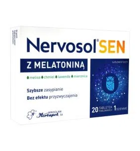 Nervosol Sen z melatonina, tabl., 20 szt