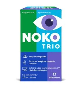 Noko Trio, krople do oczu, 10 ml