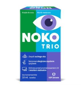 Noko Trio, krople do oczu, 10 ml