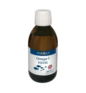 Norsan, Omega-3 Total z naturalnym olejem rybnym, smak naturlany , 200 ml