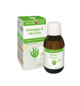 Norsan, Omega-3 Vegan olej z alg morskich, 100 ml