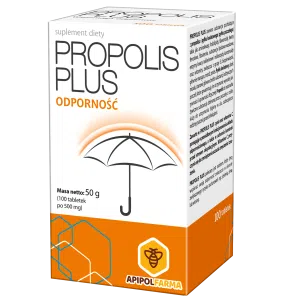 Propolis Plus, tabletki, bez cukru, 100 szt.