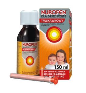 Nurofen d/dzieci Forte trusk,40mg/ml,zaw.(i.rów)MDZ,Hi,150ml
