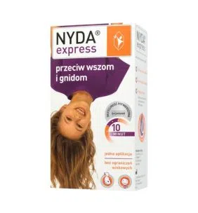 Nyda express, aer., p/wszom i gnidom, 50 ml x 2 szt
