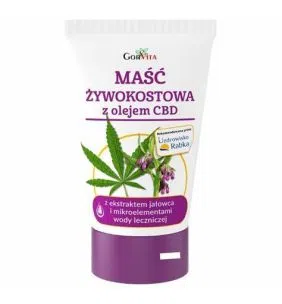 Masc zywokostowa z olejem CBD, 140 ml