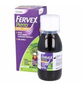 Fervex Phyto kaszel i gardło, syrop, 120 ml
