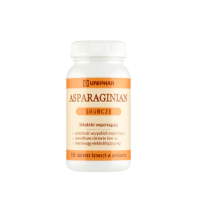 Asparaginian Magnez Potas, tabletki, 100 szt. (Uniphar)