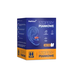 Heltiso Stopery piankowe, 100 par (display)