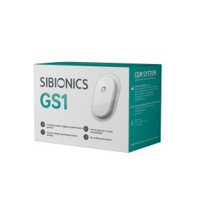 Sibionics GS1, system do monitorowania stężenia glukozy we krwi, 1 szt.