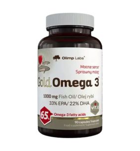Olimp Gold Omega 3, kaps., 90 szt