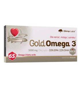 Olimp Gold Omega 3, kapsułki, 60 szt.