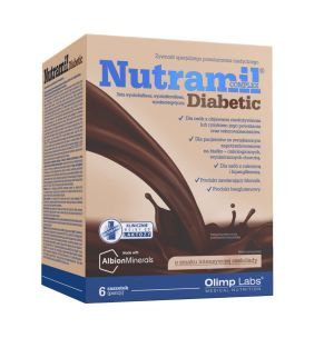 Olimp Nutramil Complex Diabetic,sm.int.czekol.,prosz.,6sasz