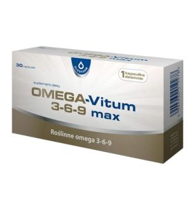 Omega-Vitum 3-6-9 max, kaps., 30 szt