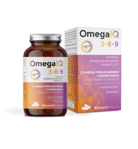 OmegaiQ, kaps.miękkie, 90 szt