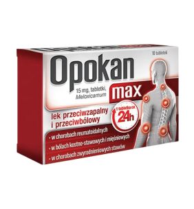 Opokan Max, 15 mg, tabletki, 10 szt.