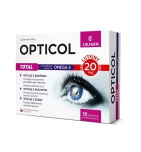 Opticol Total, tabletki powlekane, 30 szt.