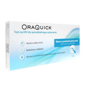 OraQuick, test, na HIV, 1szt