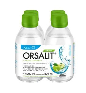 Orsalit Drink, plyn doust.,sm.jablkowy, 800 ml (4x200ml)