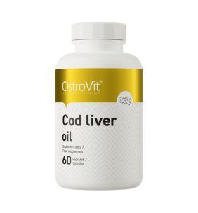OstroVIt Cod Liver Oil, kapsułki, 60 szt.