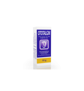 OTOTALGIN, 200 mg/g, krople do uszu, 10 g leku