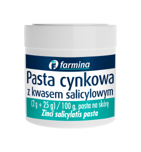 Pasta Lassara, (Avena), maść cynkowa z kwasem salicylowym, 20 g