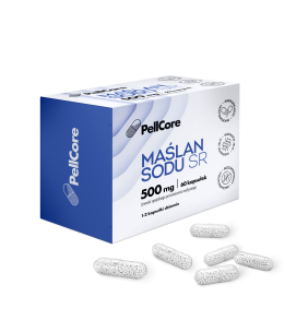 PellCore Maślan sodu SR, 500 mg, kaps.,60 szt