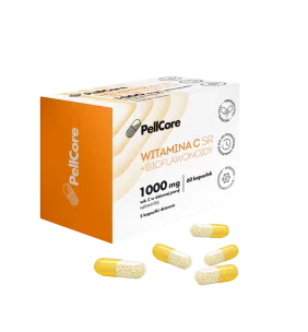 PellCore Witamina C SR+ bioflawonoidy, kapsułki twarde, 60 szt.