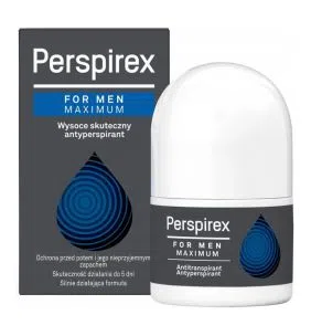 Perspirex for Men Maximum, antyperspirant dla mężczyzn, 20 ml