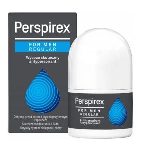 Perspirex for Men Regular, antypersiprant dla mężczyzn, 20 ml