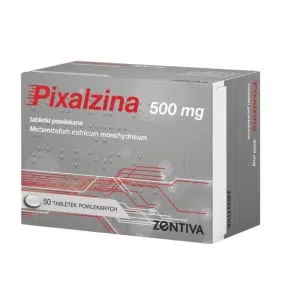 Pixalzina, 500 mg, tabl.powl., 12 szt