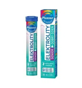 Plusssz Elektrolity Senior Dobry Dzień, tabl.musuj., 24 szt