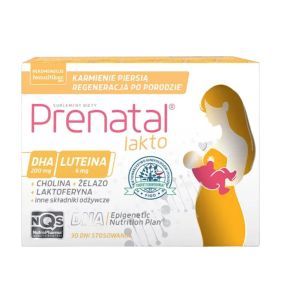 Prenatal Lakto, kaps.,30 kaps.miekkich+30 kaps.twardych