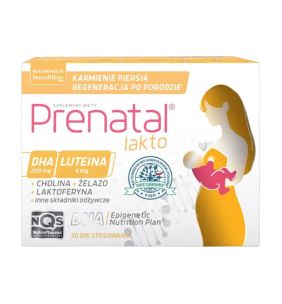 Prenatal Lakto, kaps.,30 kaps.miekkich+30 kaps.twardych