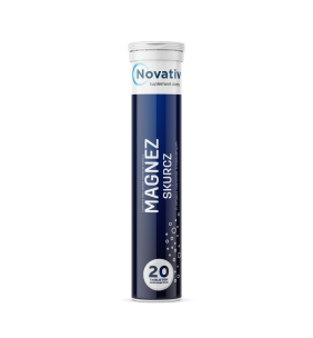  Novativ Magnez Skurcz, tabletki musujące, 20 sztuk