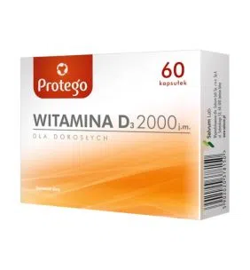 Protego Witamina D 2000, kapsułki elastyczne, 60 szt.