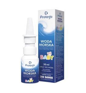 Protego Woda morska Baby, spray do nosa, 30 ml