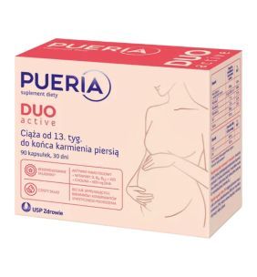 Pueria Duo Active, kaps., 90 szt
