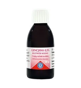 Pyoctanina (Gencjan.fiolet),0,5%,roztw.wodny,(Hasco), 20 g