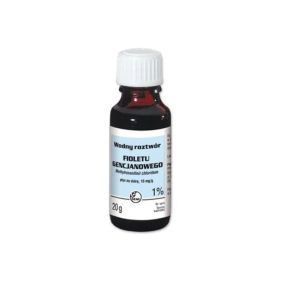Pyoctanina (Gencjan.fiolet),1%,roztw.wodny,(Gemi), 20 g
