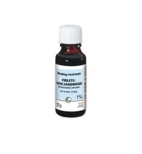 Pyoctanina (Gencjan.fiolet),1%,roztw.wodny,(Gemi), 20 g