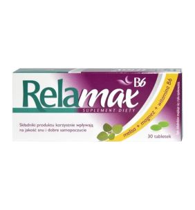 Relamax B6, tabletki powlekane, 30 szt.