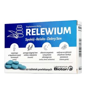 Relewium, tabletki powlekane, 20 szt.