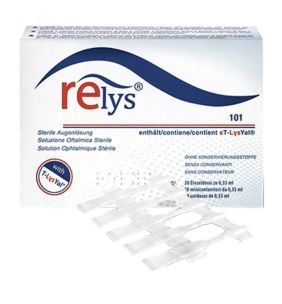 Relys, roztw.,okulistyczny, 0,35 ml, 20 poj.jednodaw.